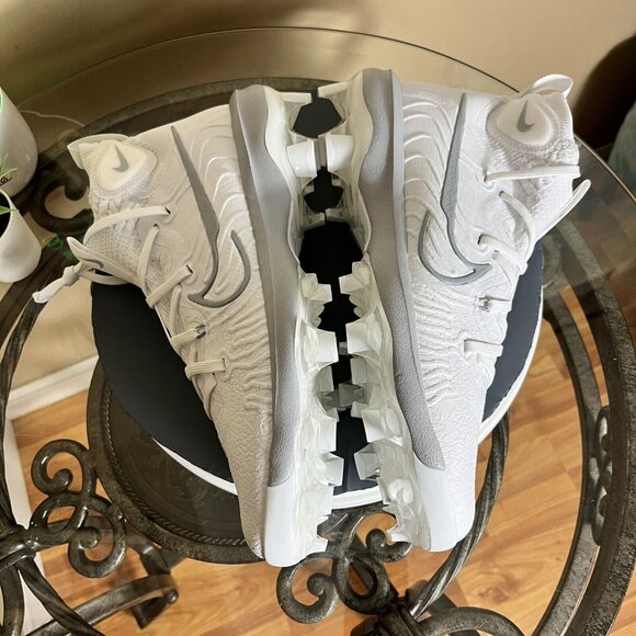 Nike‎ Alpha Huarache NXT MCS Molded Baseball Cleats DJ6519-103 Men Size 8 White - Picture 8 of 10